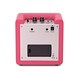 Mini Guitar Amp by Gear4music, Pink back