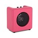 Mini Guitar Amp by Gear4music, Pink angle