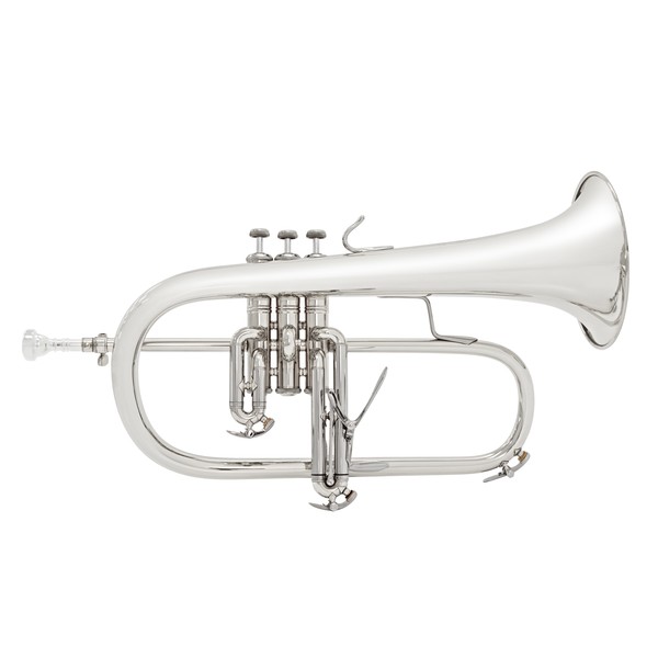 Bach Stradivarius Flugel Horn, Silver Plate main