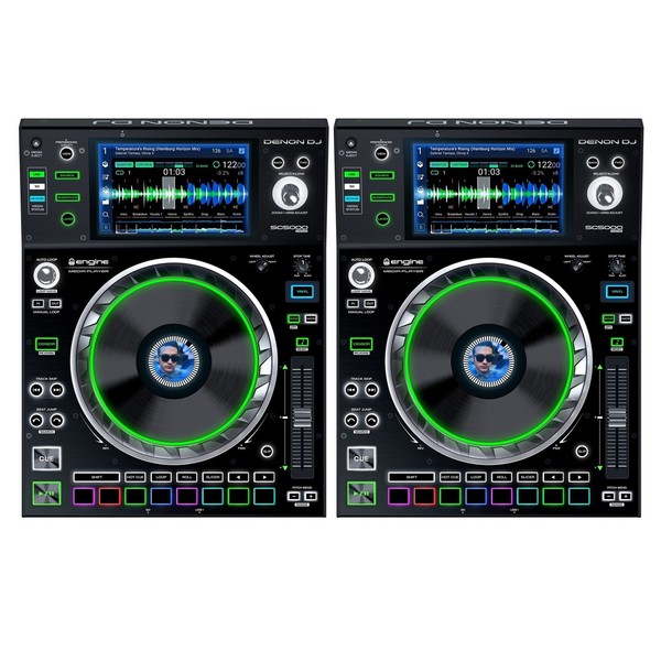 Denon DJ SC5000 Media Player Pair - Main