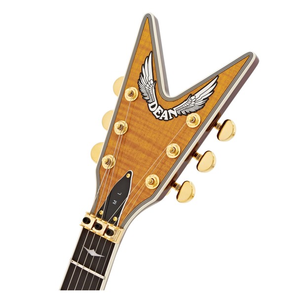 Dean ML Switchblade Floyd HSH, Trans Amber at Gear4music