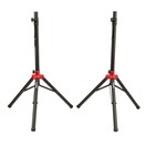 Fender Compact Speaker Stands, Black with Bag