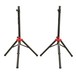 Fender Compact Speaker Stands, Black w/ Bag - Front 1