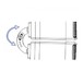 HH Electronics Tessen TNi-LC3 Linking Bracket for TNi-4030, Installation Diagram