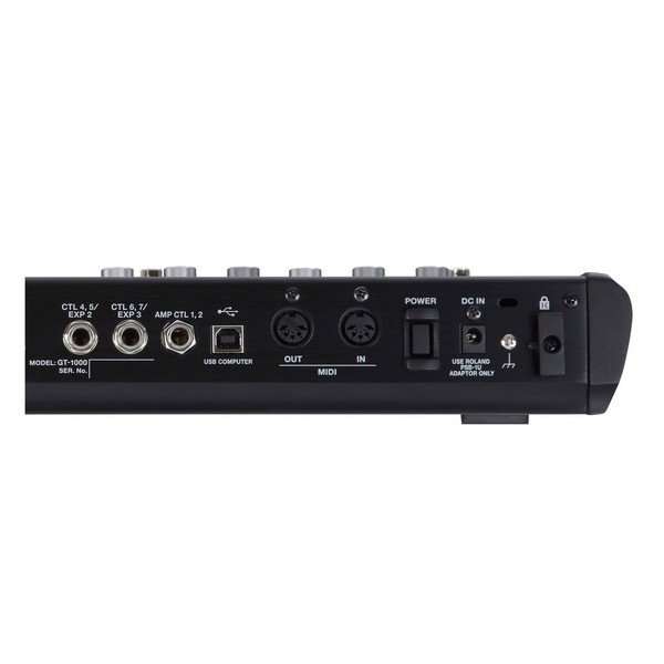 Boss GT-1000 Guitar Effects Processor with Bag - back right