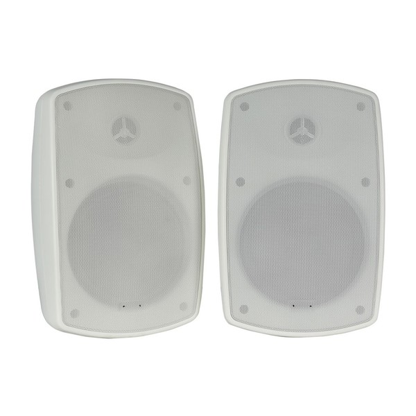 Adastra BH5 5.25'' IP44 Background Speakers, White, Front