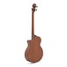 Luna Tribal Electro Acoustic Bass, Satin Natural