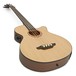 Luna Tribal Electro Acoustic Bass, Satin Natural