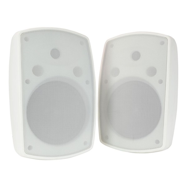 Adastra BH8 8'' IP44 Background Speakers, White, Front
