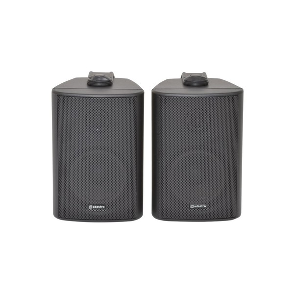 Adastra BC3B 3'' Stereo Background Speakers, Black, Front