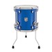 SJC Custom Drums 13 x 13 Floor Tom, Blue Glass Glitter for Ed Payne main