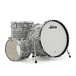 Ludwig Classic Maple FAB 3pc Shell Pack, White Strata