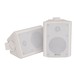 Adastra BC4W 4'' Stereo Background Speakers, White, Horizontal