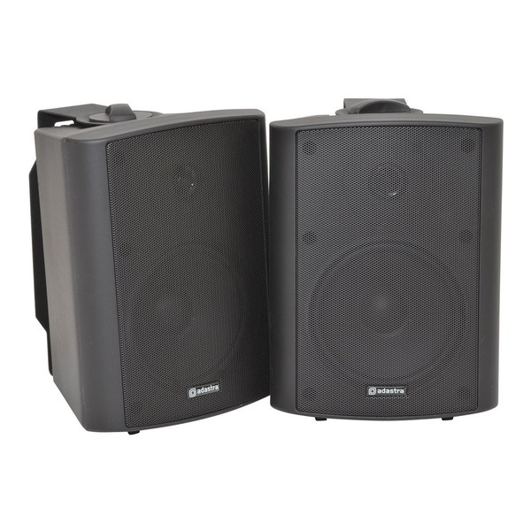 Adastra BC5B 5.25'' Stereo Background Speakers, Black