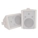 Adastra BC8W 8'' Stereo Background Speakers, White, Horizontal