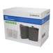 Adastra BC8B 8'' Stereo Background Speakers, Black, Packaging