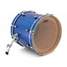 SJC Custom Drums 15 x 18 Kick Drum, Blue Glass Glitter for Ed Payne