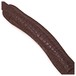 Richter 1032 Slim Deluxe Luxury Guitar Strap, Cayman Brown