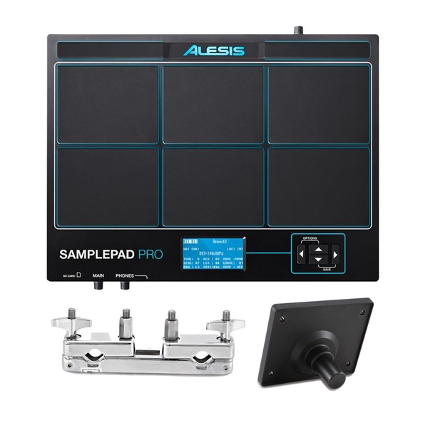 Alesis SamplePad Pro with Module Mount and Multi-Clamp - Main Image