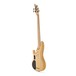 ESP LTD B-205 5-String SM Fretless Bass, Natural Satin back