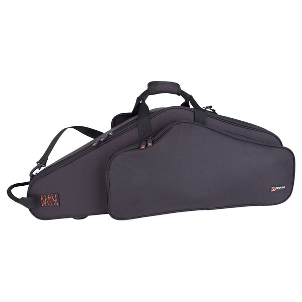 Protec Explorer Series Tenor Sax Gig Bag, Angle