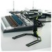 Gravity LTS01B Laptop And DJ Controller Stand with Carry Bag Lifestyle
