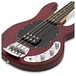 S.U.B by Sterling Ray4 Bass RW, Trans Red Satin close