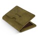 Marshall Suedehead Wallet, Olive - Front