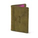 Marshall Suedehead Wallet, Olive - front 2