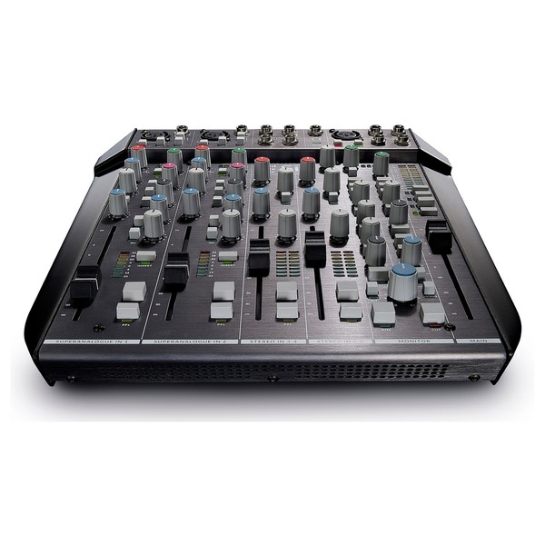 SSL SiX Desktop Mixer low angle