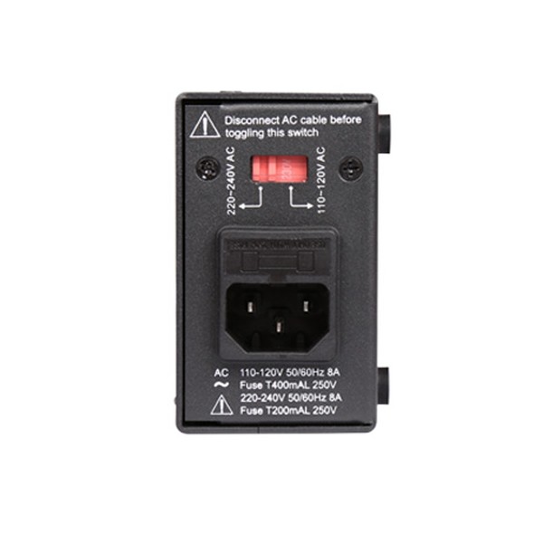Mooer Macro 8 Output Pedal Power Supply back