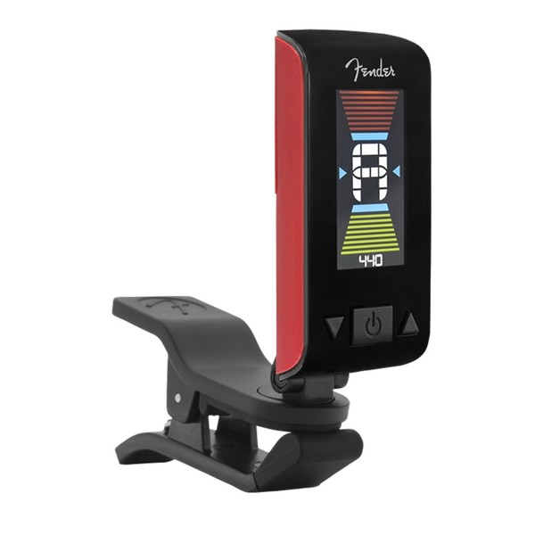 Fender Original Clip-On Tuner, Fiesta Red - Front 2