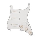Lace Sensor Gold Loaded Pickguard SSS, White