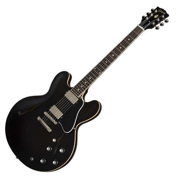 Gibson ES-335 Satin, Trans Black - Main