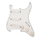 Lace Sensor Hot Gold Loaded Pickguard SSS, White
