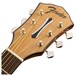 Fender FA-345CE Auditorium Electro Acoustic, Natural Headstock View