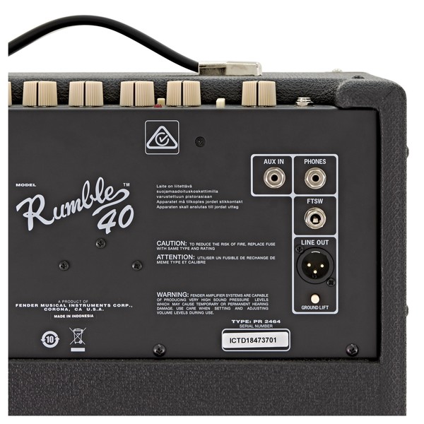 Fender Rumble 40 Bass Combo
