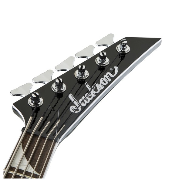 Jackson CBXNT V, Gloss Black headstock