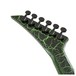 Jackson SLX, Slime Green Crackle Tuners