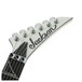 Jackson Pro Concord, Snow White Headstock