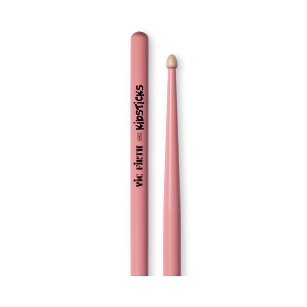 Vic Firth American Classic Hickory Kidsticks, Pink Wood Tip