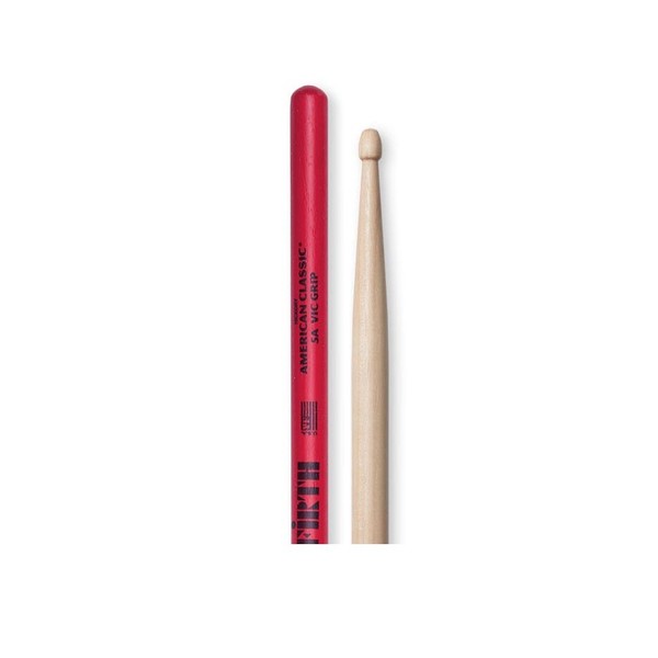 Vic Firth 5AVG Wood Tip Vic Grip Drumsticks