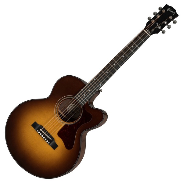 Gibson Parlor Walnut Modern, Walnut Burst - Front View