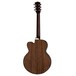 Gibson Parlor Walnut Modern, Walnut Burst - Rear View