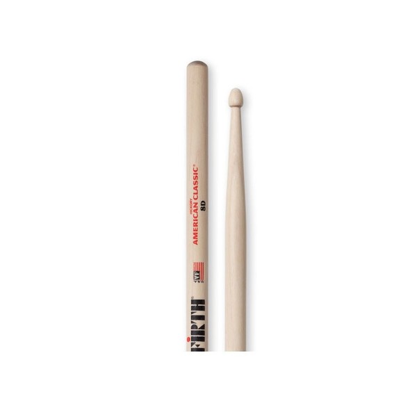 Vic Firth American Classic 8D Hickory Drumsticks