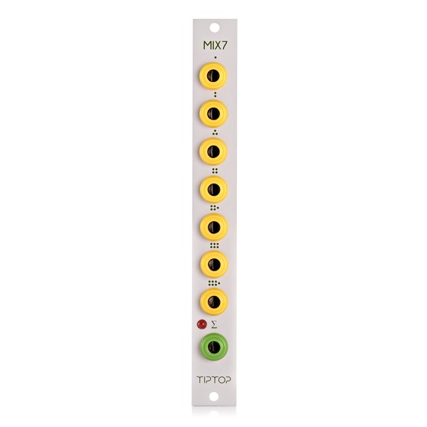 Tiptop Audio MIX7 Analog Summing Mixer (3HP)