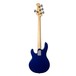 Music Man StingRay SS Bass, Ultra Marine Blue Back