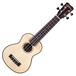 Cordoba 21S Soprano Ukulele, Spruce/Striped Ebony - Front View