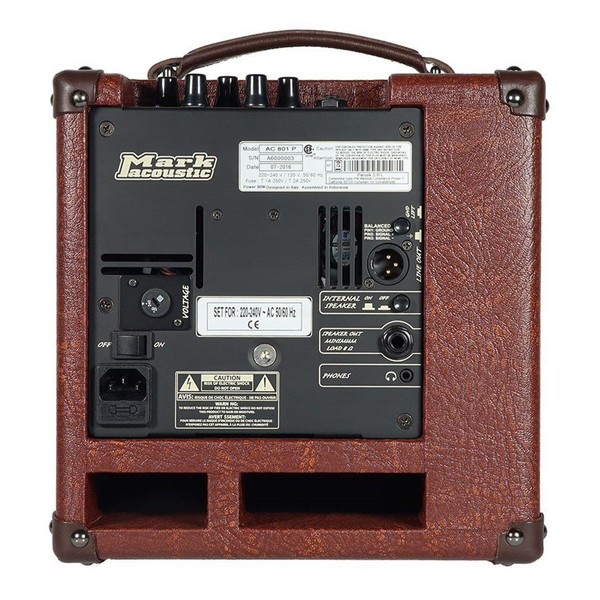 DV Mark AC 801 P Acoustic Combo Back