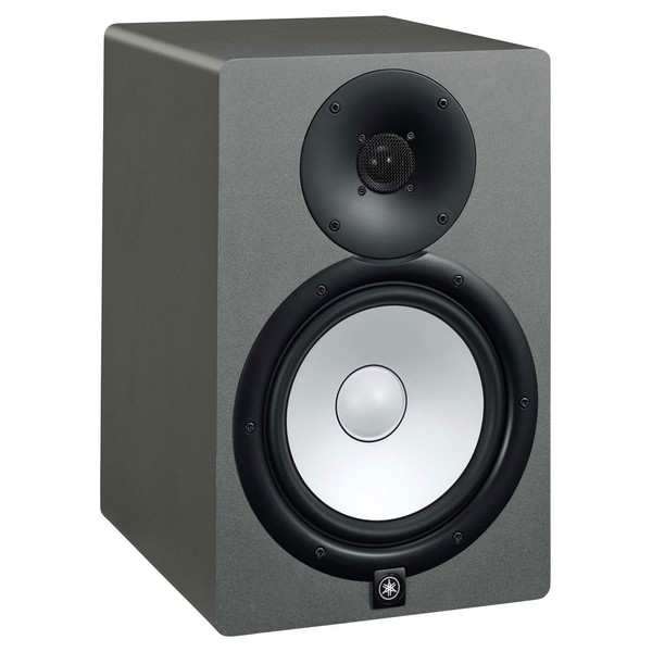 Yamaha HS8 Studio Monitor, Space Grey - Angled Right